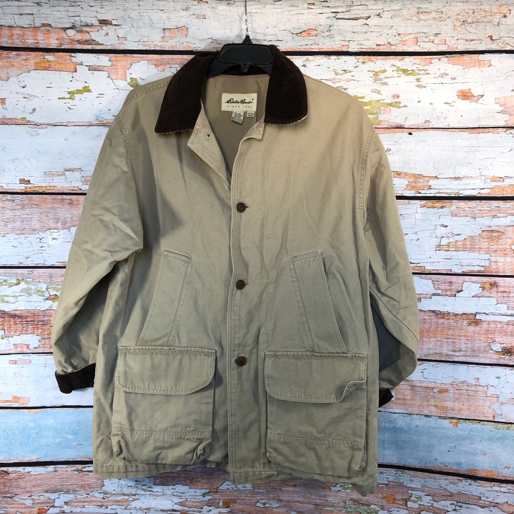 Eddie Bauer Canvas Barn Coat MEDIUM